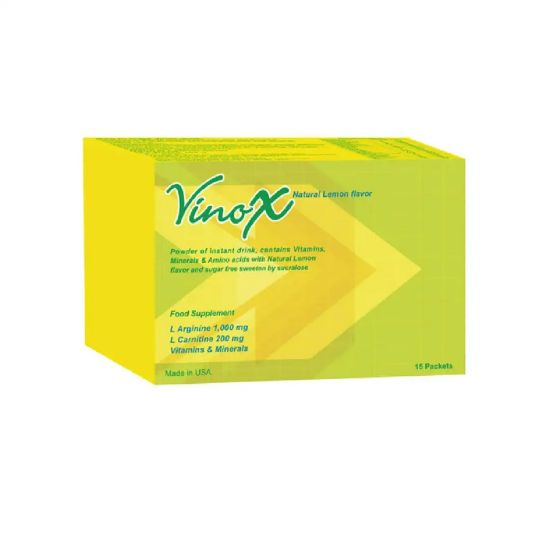 Picture of VINOX NATURAL LEMON FLAVOR 15 PACKETS