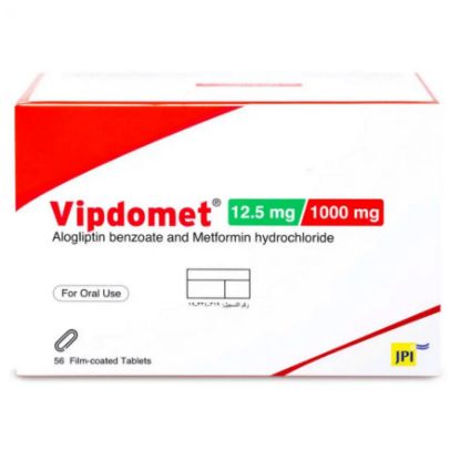 Picture of VIPDOMET 12.5/1000 MG 56 TAB