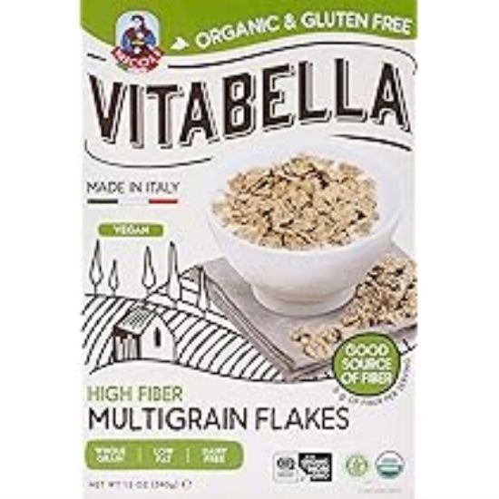 صورة Vitabella High Fiber Multigrain Corn Flakes  8 × 340 Gr
