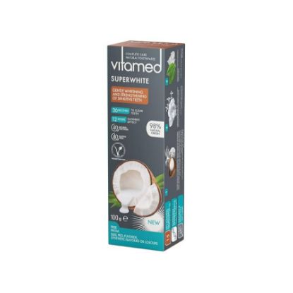 Picture of VITAMED TOOTHPASTE SUPERWHITE 100G32404