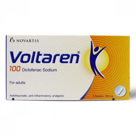 Picture of VOLTAREN 100 MG 5 SUPP