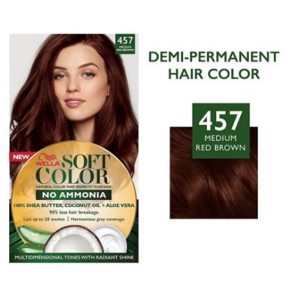 Picture of WELLA SOFT COLOR  457 MEDIUM RED BROWN -65845