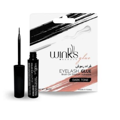 Picture of WINKS EYELASH GLUE DARK TONE 5GM  1074