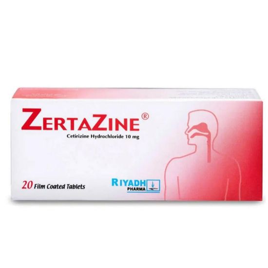صورة زيرتازين 10 مغ 20 حبوب 
