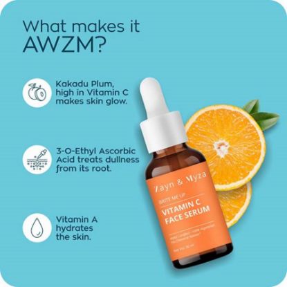 Picture of ZM FACE VITAMIN C WHITENING SERUM  30 ML 3732