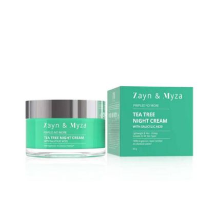 Picture of ZM TEA TREE & SALICYLIC ACID  ANTI ACNE NIGHT CREAM  50 G 04