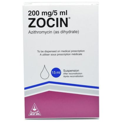 Picture of ZOCIN 200 MG/5 SUSP 15 ML