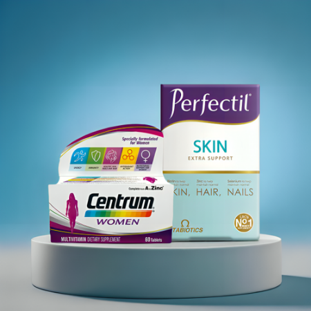 صورة لقسم المكملات الغذائية العلاجية